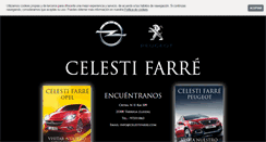 Desktop Screenshot of celestifarre.com