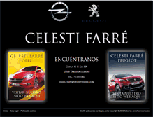 Tablet Screenshot of celestifarre.com